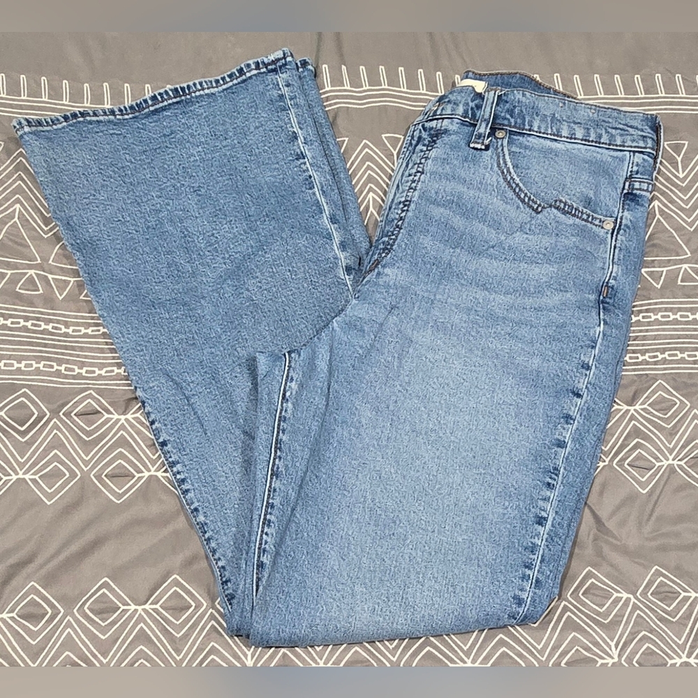 Madewell Light Blue Flare Jeans